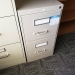 Beige ProSource 2 Drawer Vertical File Cabinet, Locking